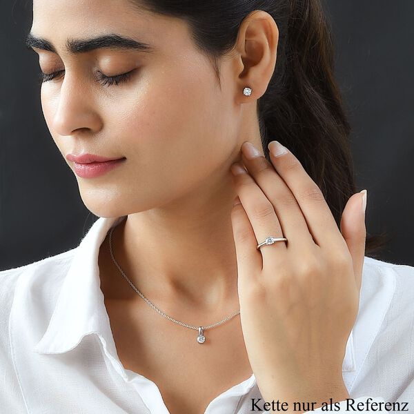 Funkelnde K&ouml;nigin- Moissanit Schmuckset, 925 Silber platiniert  - 1,77 ct. image number 14