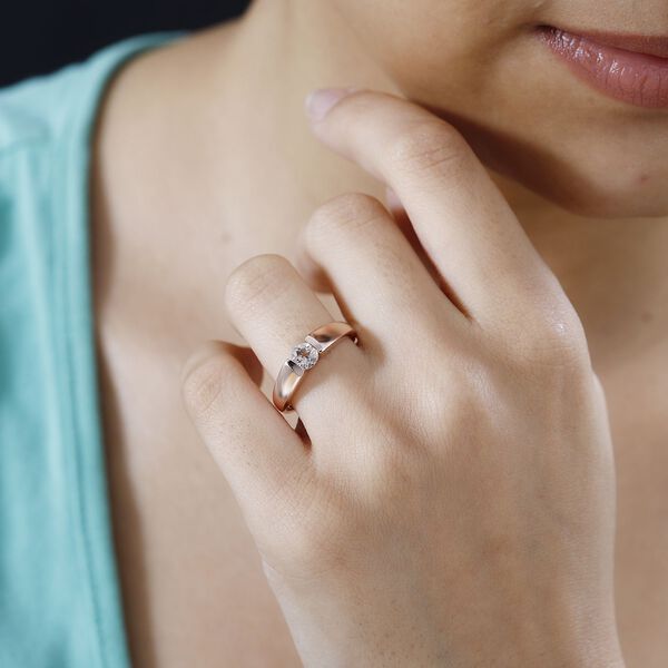 AA Morganit Ring, ca. 0,46 ct image number 3