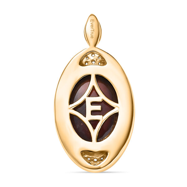EverTrue Mosambik Granat und Zirkon Anh&auml;nger - 13,94 ct. image number 4