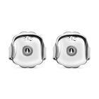 Ohrring-Verschluss, 925 Silber rhodiniert