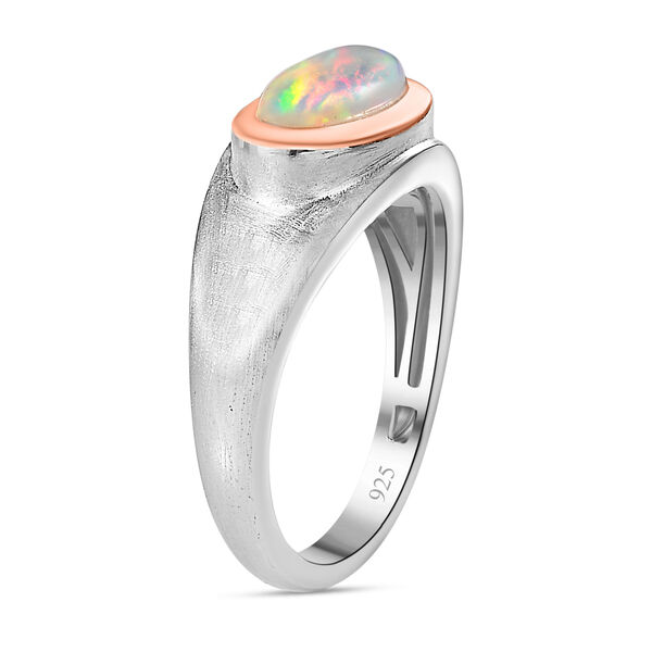 Nat&uuml;rlicher, &auml;thiopischer Welo Opal-Ring - 0,91 ct. image number 6