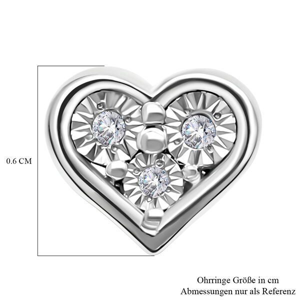 Diamant Ohrstecker - 0,03 ct. image number 5