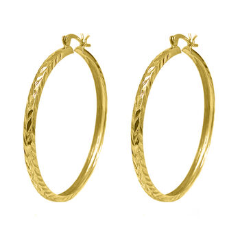 925 Silber Vergoldung Creolen ca. 3,00g