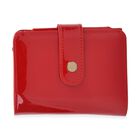 " life-style:Color:Red Size/Profile: PU Wallet with RFID Wall (exterior):PU Lining (Interior):Polyester; Pockets (exterior):Zipper -1; Pockets (interior):card solt-5, currency divider-1 Size:12*9.5cm "
