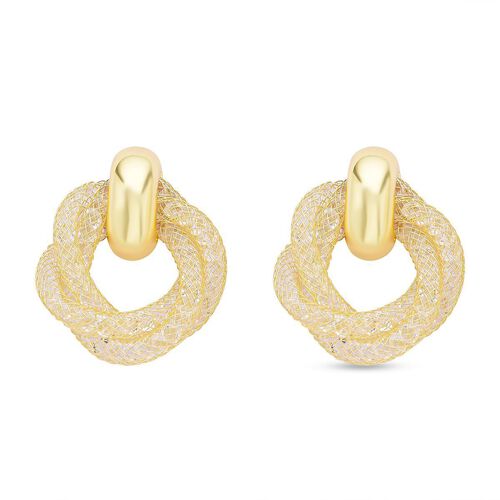 Weiße Kristall-Designer-Ohrringe - 2 ct. image number 0