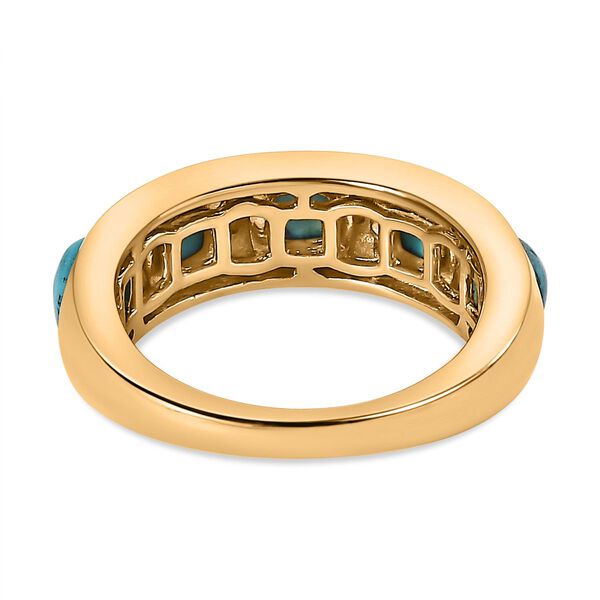 Amerikanischer natürlicher Sleeping Beauty Türkis-Ring - 1,66 ct. image number 6