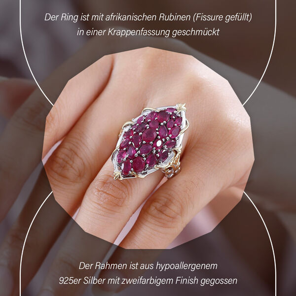 Afrikanischer Rubin-Ring - 6,95 ct. image number 3