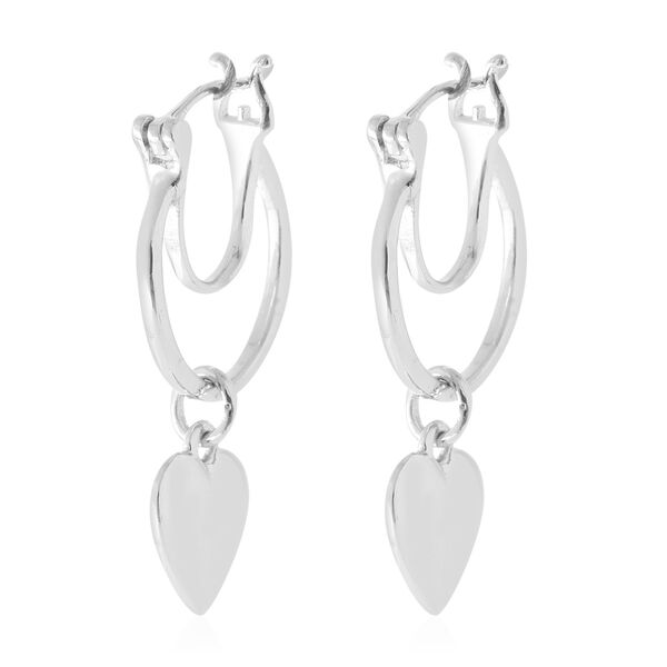 Herz Charme Ohrhänger image number 2