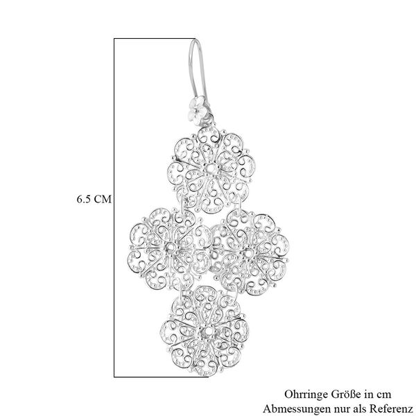 D'Joy 925 Silber Ohrringe 7,60g image number 4