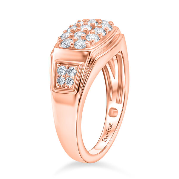 EVER TRUE Moissanit Ring Nickelfreies Messing (Gr&ouml;&szlig;e 19.00) ca. 0,79 ct image number 4