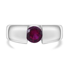 LUSTRO STELLA roter Zirkonia-Ring -  1,53 ct.