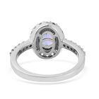 AA Tansanit und Zirkon Ring - 1,44 ct. image number 5