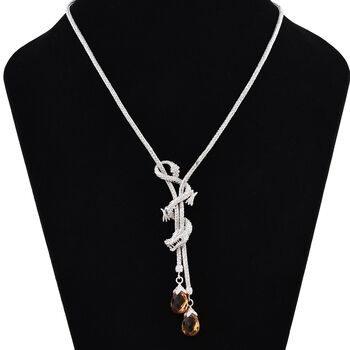 Royal Bali Kollektion- Citrin Halskette - 12,24 ct.