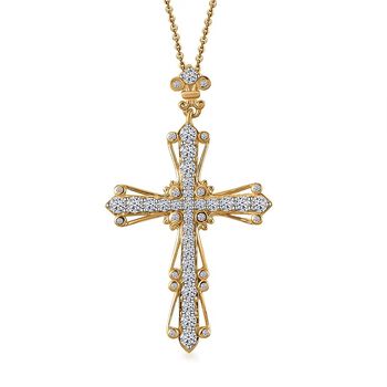 LUXURIANT DIAMOND - Lab Grown Diamant SI-GH Schmuckset ca. 50 cm 925 Silber 750 Gelbgold vermeil ca. 1,00 ct.
