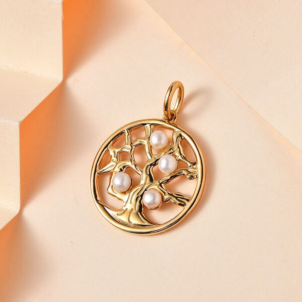 S&uuml;&szlig;wasserperlen Anh&auml;nger - 0,95 ct. image number 1