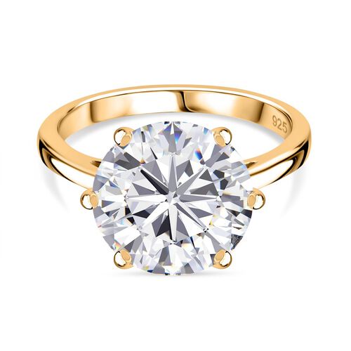 Moissanit Ring - 5,21 ct. image number 0