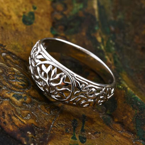 Royal Bali - 925 Silber Ring (Größe 17.00) ca. 3,14g image number 1
