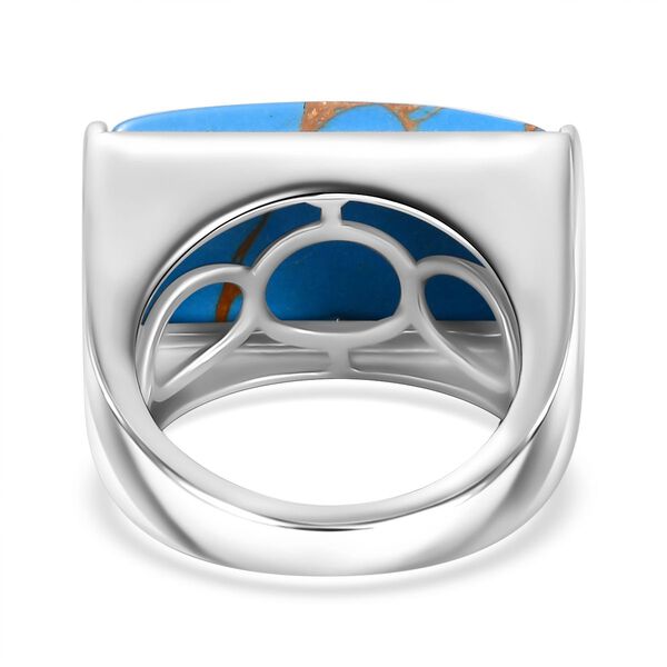 Blauer T&uuml;rkis Ring - 9,54 ct. image number 6