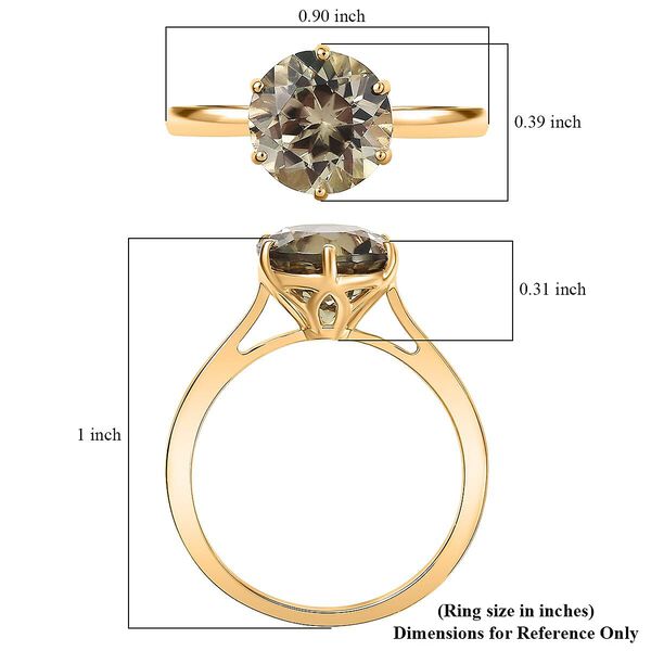 AAA Turkizit Ring 417 Gold (Gr&ouml;&szlig;e 16.50) ca. 3,00 ct image number 5