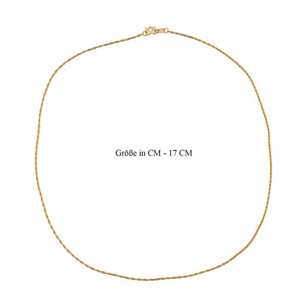Singapurkette in 999 Gelbgold, 45cm image number 4