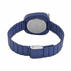 Strada - Japanisches Uhrwerk, Edelstahl-Zifferblatt & Metall-Armband, 23 cm, blau image number 5