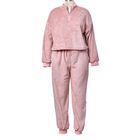One Fit Loungewear - Superweicher Anti-Allergie Mikroflannell, M bis XL, Hellrosa
