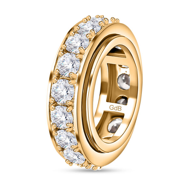 Zirkonia Eternity Anti-Stress Spinning Ring image number 5