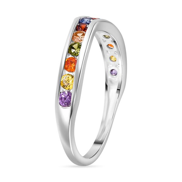 LUSTRO STELLA Mehrfarbiger Zirkonia Ring image number 5