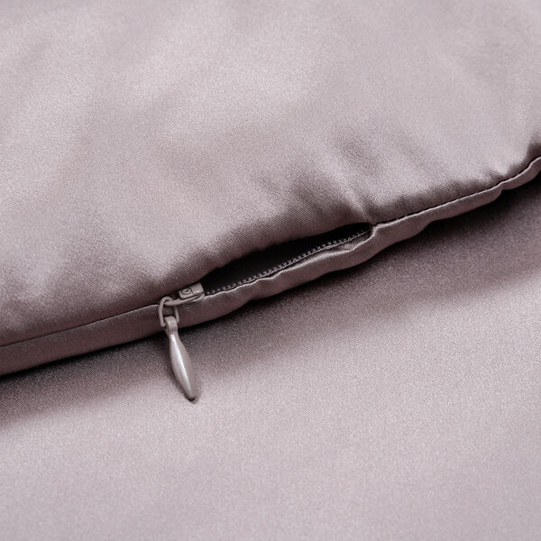 Serenity Night 100% Maulbeerseide Seidendecke mit 350gsm Seidenf&uuml;llung, 135x200cm, Lavendel image number 8