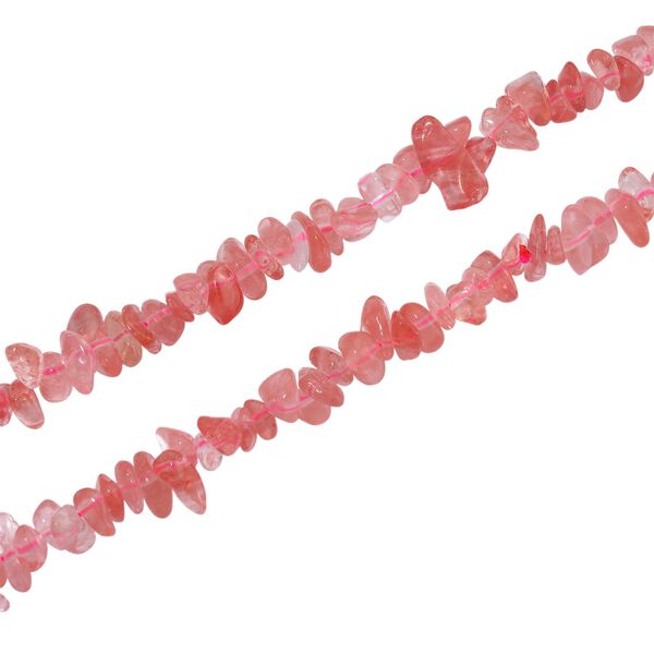 Kirsche Quarz Kette 76 cm ca. 320.00 ct image number 4