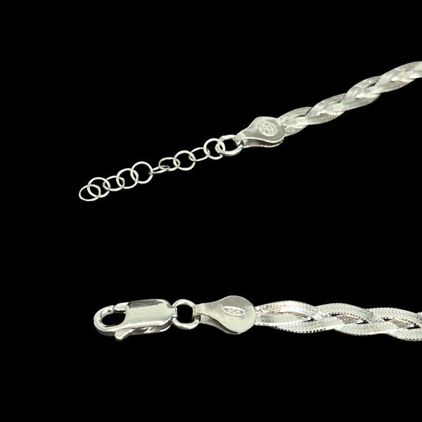 Geflochtenes Fischgräten-Armband 18 cm image number 2