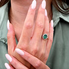ILIANA AAAA Smaragd und Diamant-Ring, 750 Gelbgold  ca. 1,98 ct image number 1