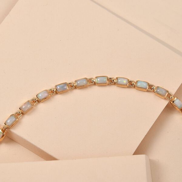 Nat&uuml;rliches, &auml;thiopisches Welo Opal-Armband, 19 cm image number 2