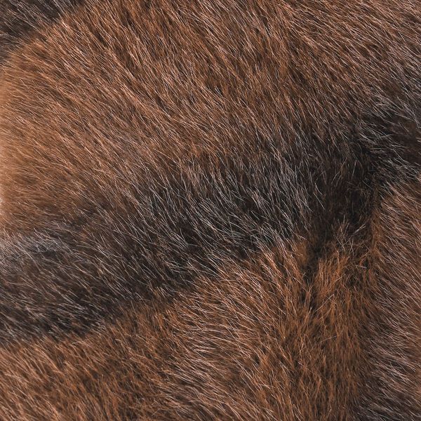 Flauschige Fäustlinge mit Kunstfell und Strickbündchen, Einheitsgröße, Dunkelbraun image number 4