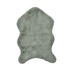 Luxury Edition: Supersoft Kunstfell Teppich, 160x230 cm, 1200 GSM, Blaugrün