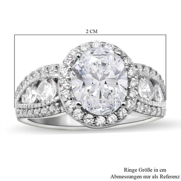 LUSTRO STELLA - Zirkonia Ring - 4,14 ct. image number 6