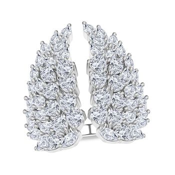 GP Amore Kollektion - Wei&szlig;er Zirkon und blauer Saphir Ring - 7,44 ct.