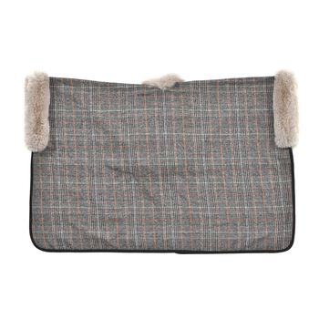 LA MAREY &ndash; Kunstfell Kimono, Beige