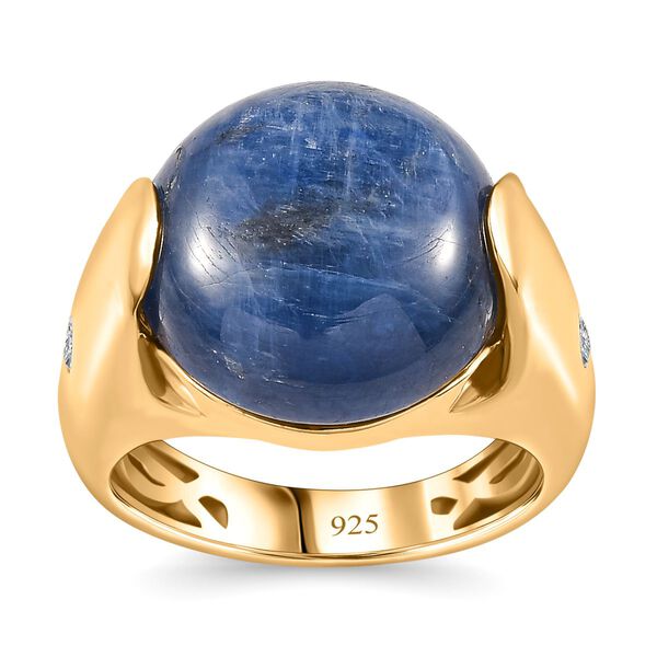 Kyanit und Zirkon Ring - 15,73 ct. image number 5
