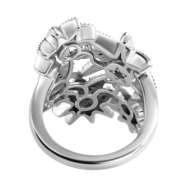 GP Celestial Dream Kollektion - Mehrfarbiger Diamant und blauer Saphir-Ring - 0,50 ct. image number 6