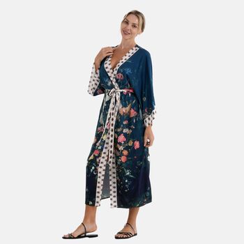   La Marey placement  print Brid  kimono