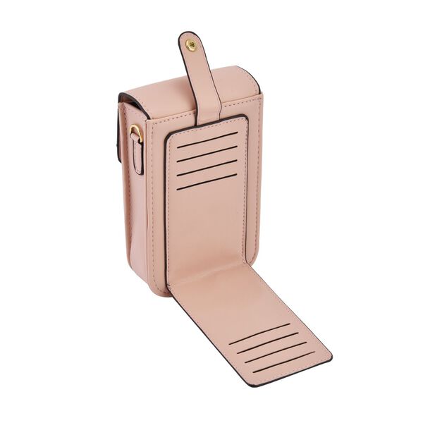 Crossbody Tasche mit RFID Schutz, Rosa image number 5