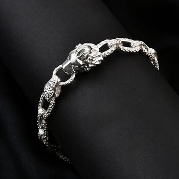 Royal Bali - L&ouml;we-Motiv-Armband, 925 Silber, ca. 20 cm ca. 21.17g