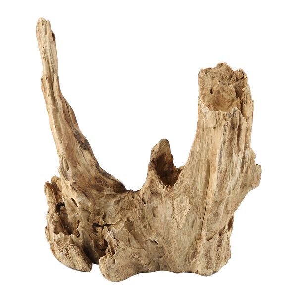 Jardin de Bali: Mundgeblasen Glasvase auf Naturholz, H&ouml;he 12-15 cm image number 4