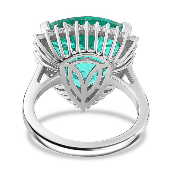 Pfau Triplett Quarz und Zirkon Ring - 10,95 ct. image number 6