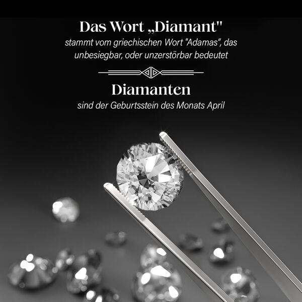 SGL zertifizierter I1 GH Diamant-Ring  in 585 Weißgold- 1 ct. image number 4