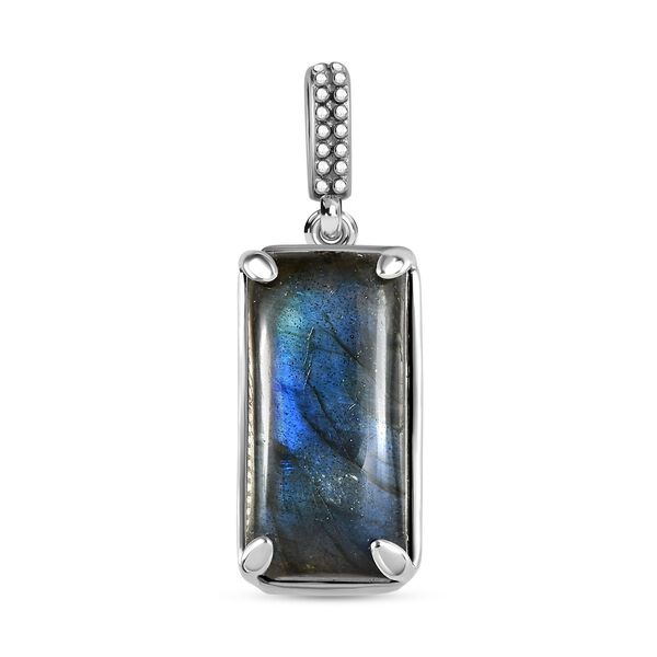 Labradorit Schmuckset  Edelstahl ca. 23.98 ct image number 8