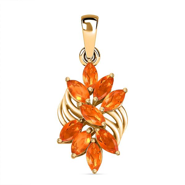 AA Salamanca Feueropal Anh&auml;nger - 0,87 ct.