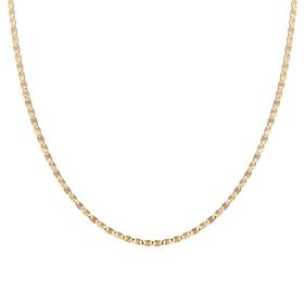 925 Silber vergoldet Kette ca. 50 cm ca. 2,52g