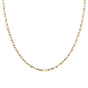 925 Silber vergoldet Kette ca. 50 cm ca. 2,52g